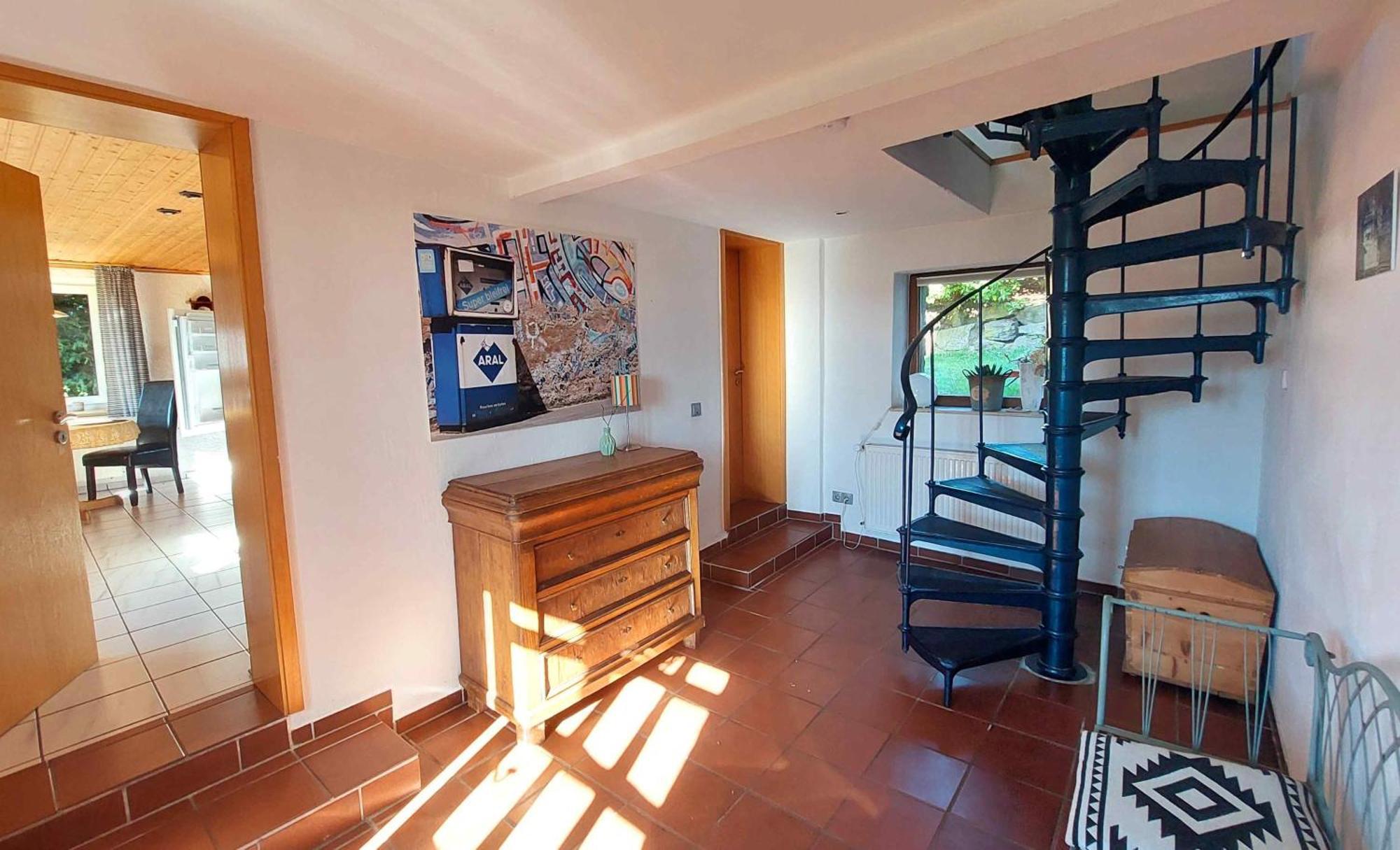 Kleines Haus Mitten In Der Natur Mit Eigener Terrasse Und Sonnenbalkon Halver Exterior photo